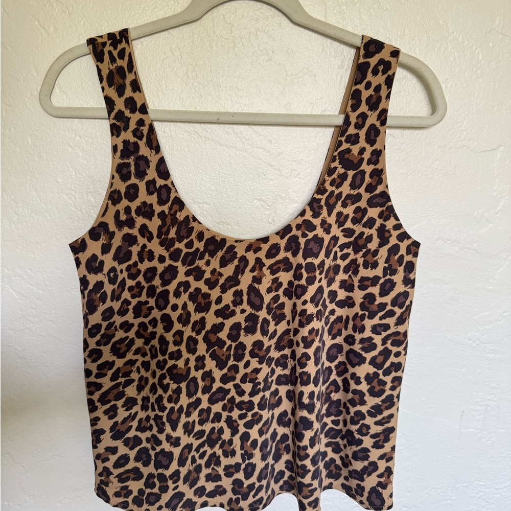 Abercrombie & Fitch Leopard Print Tank Top - Small